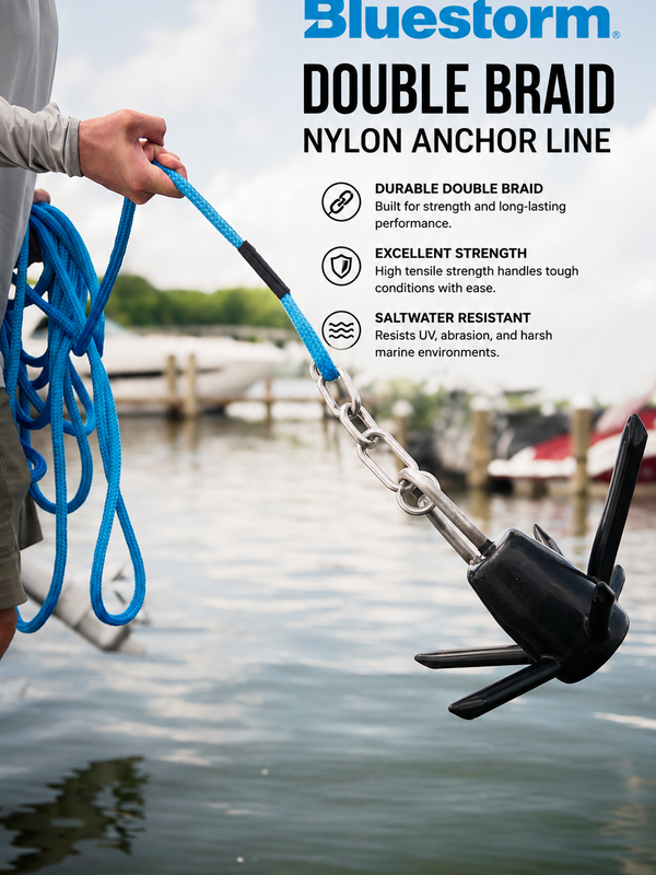 Double Braid Anchor Lines