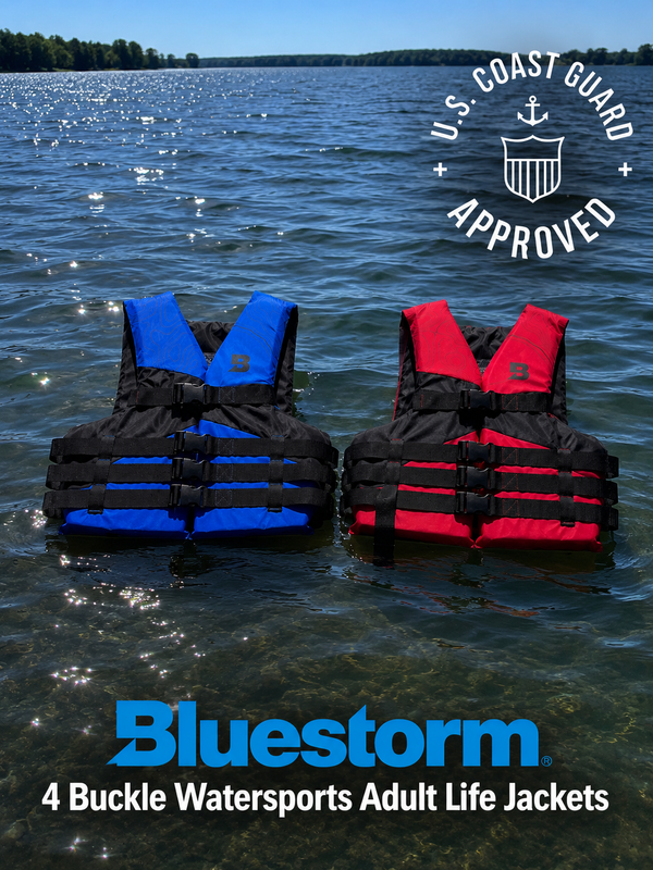 4-Buckle Watersport Foam - Adult Universal Size