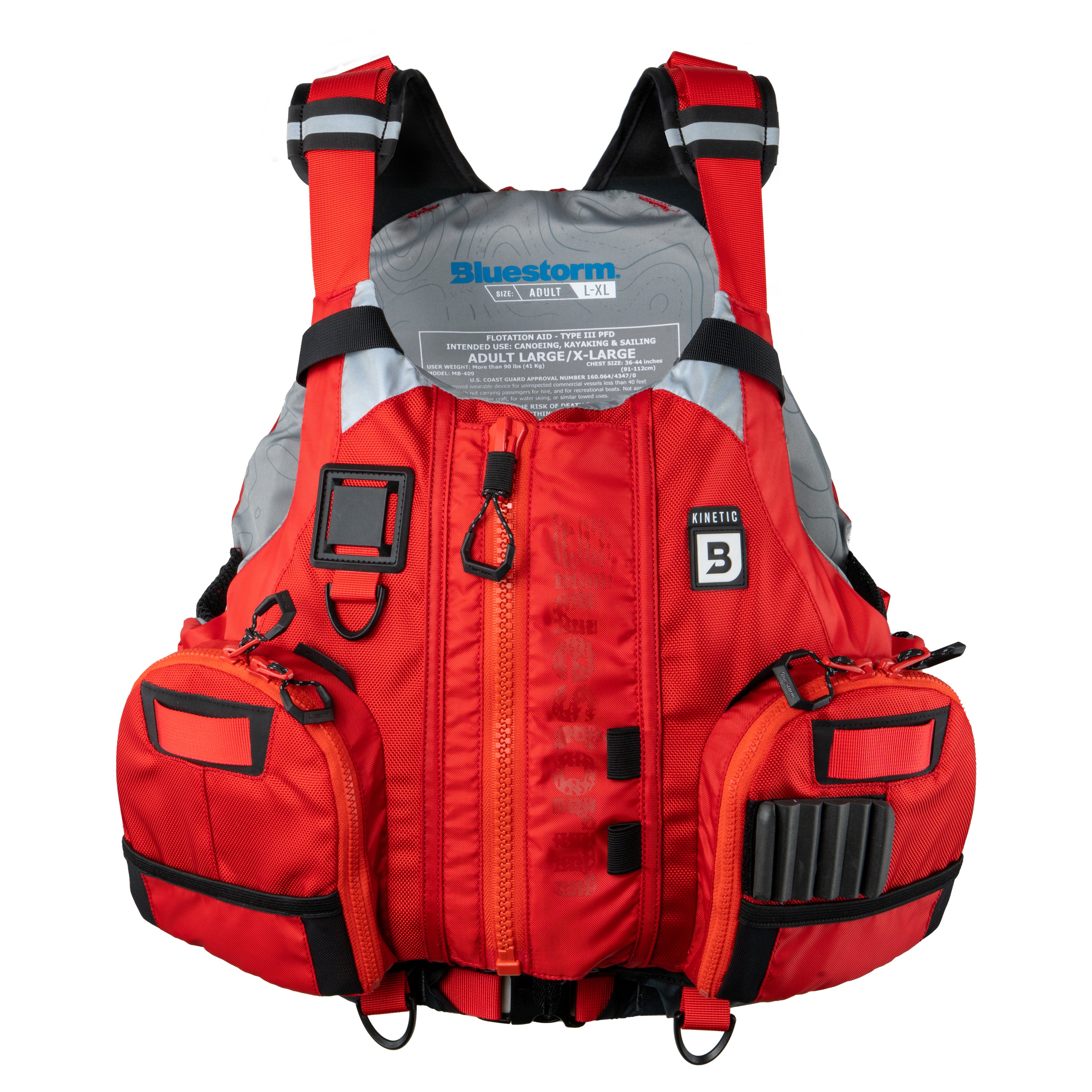 Kinetic Kayak Fishing Life Jacket