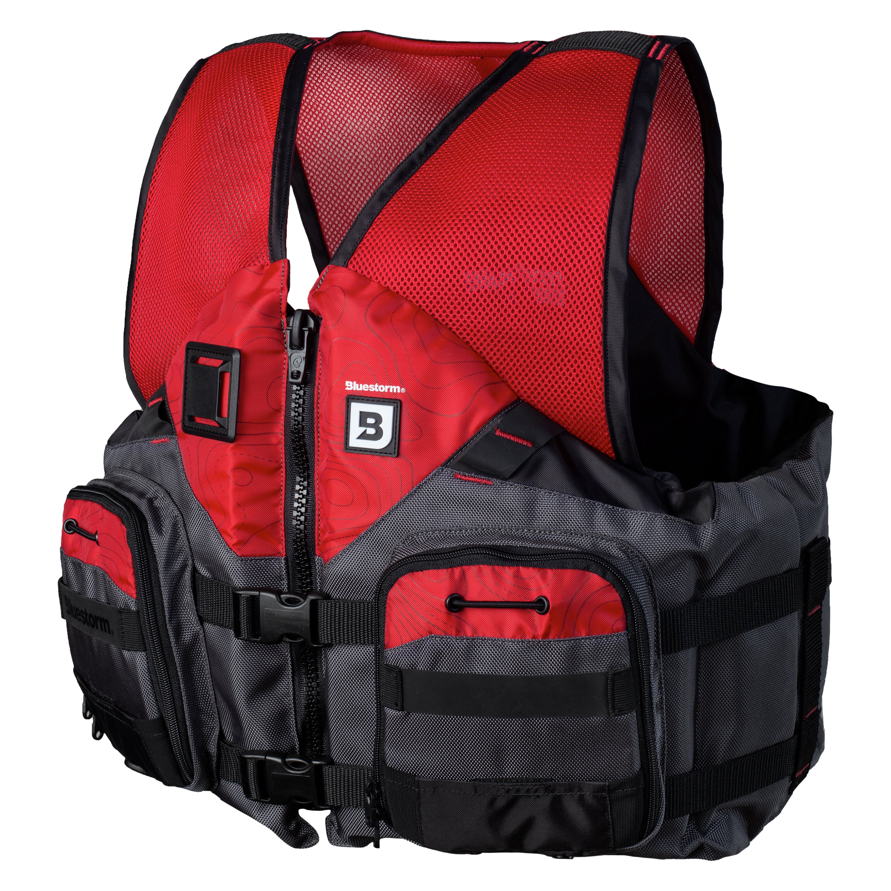 Bluestorm ライフジャケット TYPE A RED USCG-Approved Life Jackets from Bluestorm